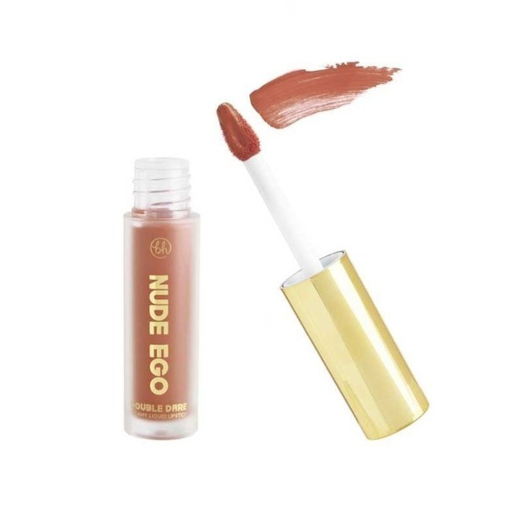 BH Cosmetics Double Dare Nude Ego Liquid Lipstick Nude Matte New No Box‎